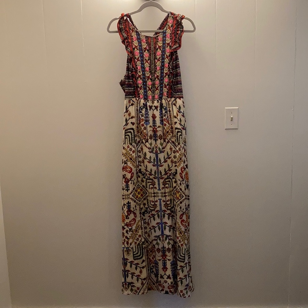 Anthopologie Maxi Boho Dress